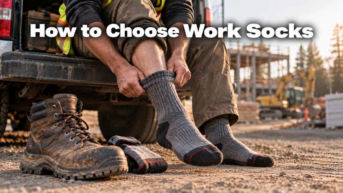 How to Choose Work Socks: Why Cotton Causes Blisters and What Steel Toes Need (2026)