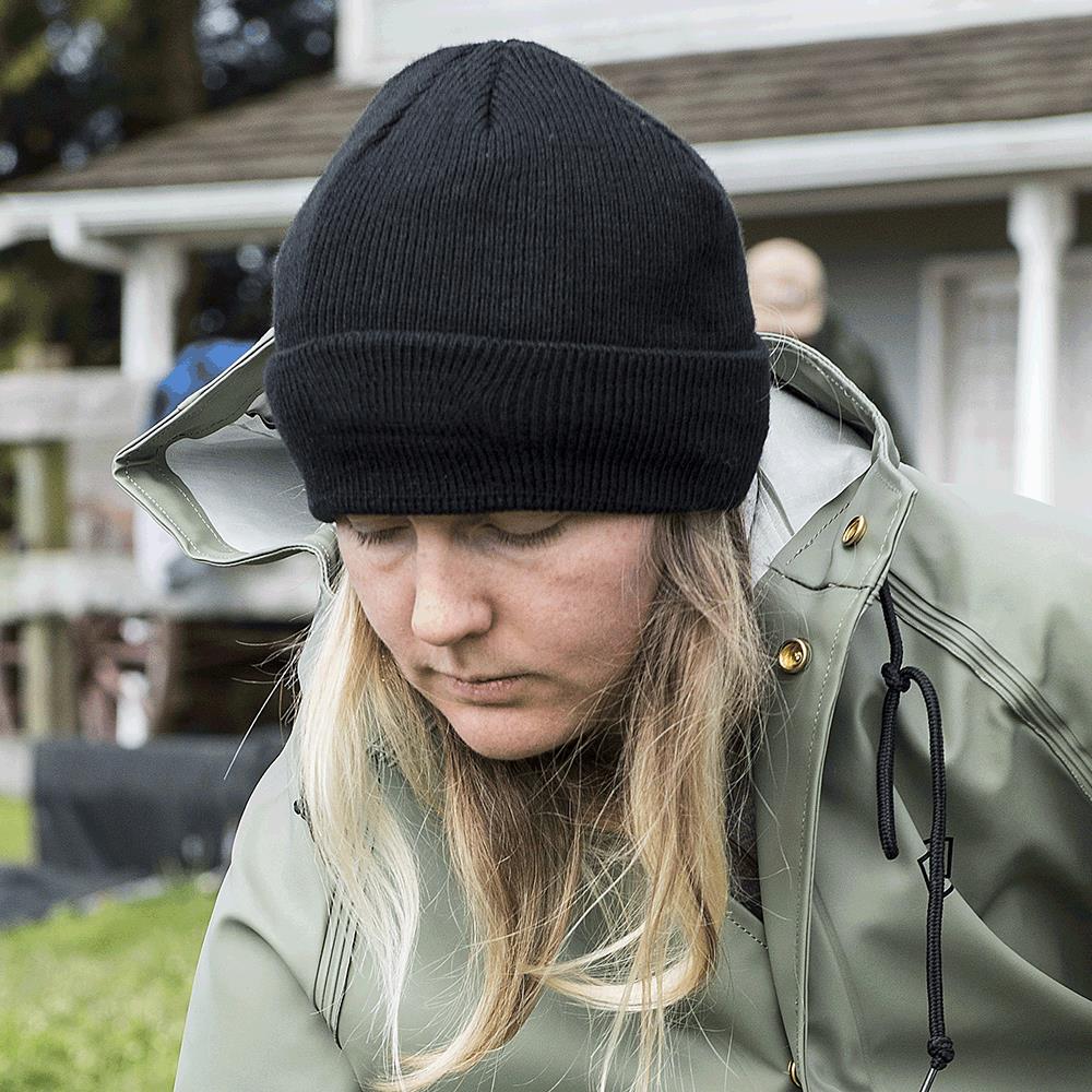 PIONEER Fleece-Lined Toque - Black - One Size Fits All