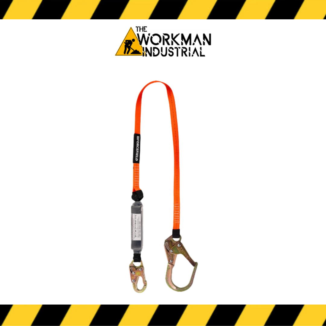 Forcefield 6ft Shock Absorbing Lanyard