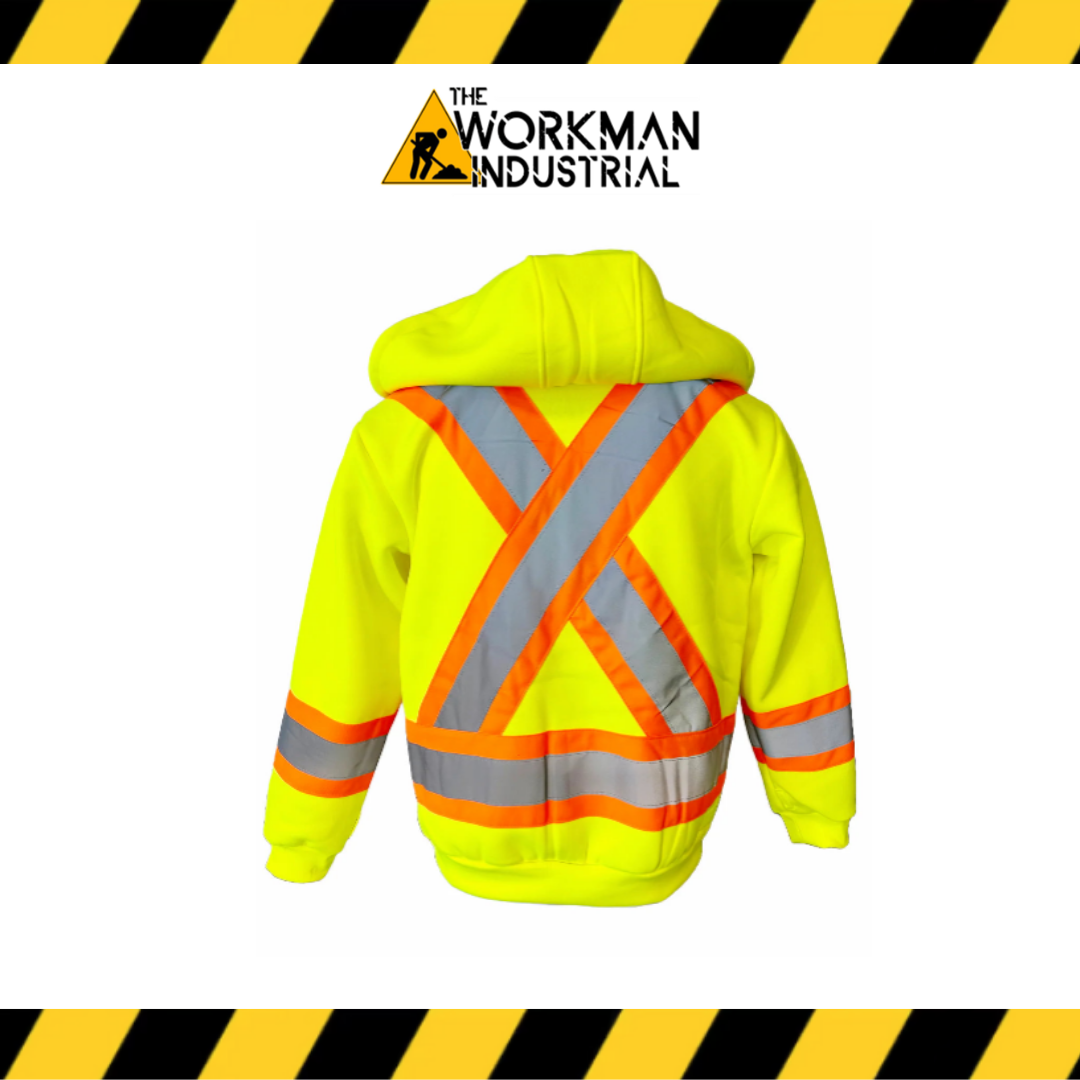 Excalibur Hi-Vis Safety Hoodie with Reflective Tape