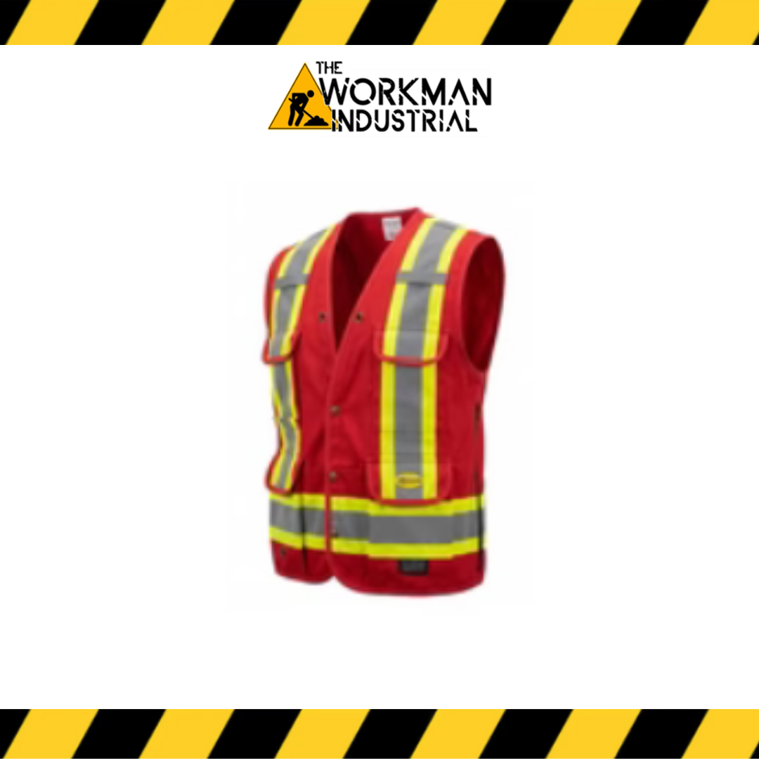 Excalibur Surveyor's Safety Vest with Reflective Tape