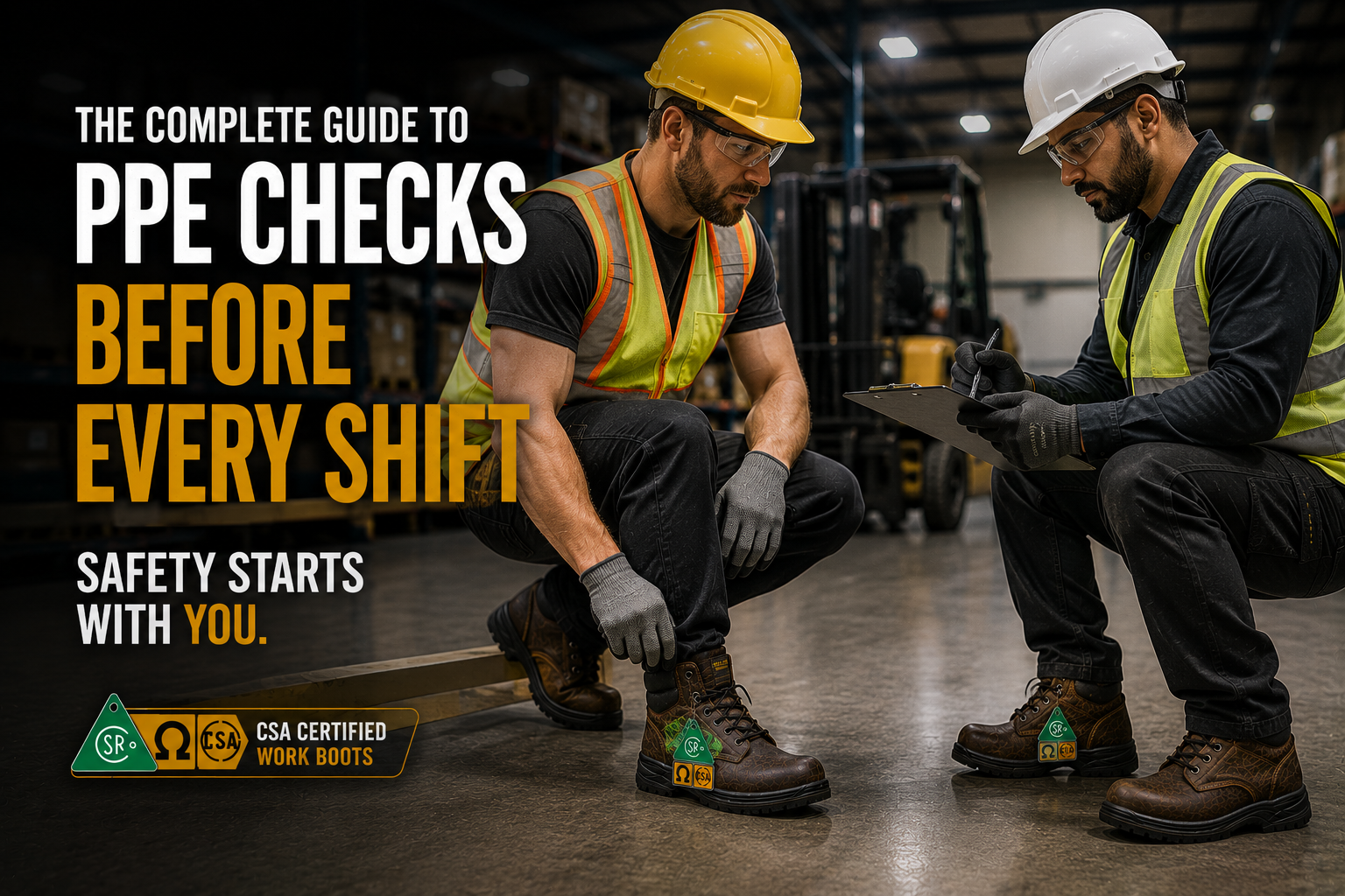 Complete PPE Checklist for Canadian Workers (2026 Safety Guide)