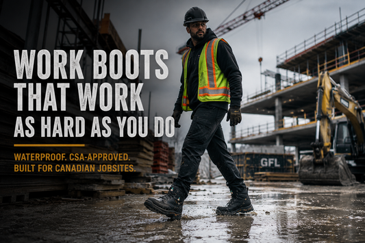 Best Work Boots for Construction Workers in Canada (2026 Guide)