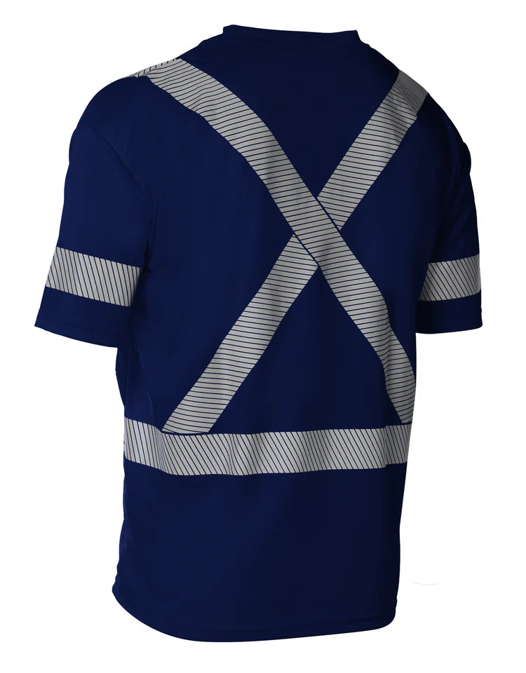 Hi Vis Crew Neck Short Sleeve Ultrasoft Technical Tee