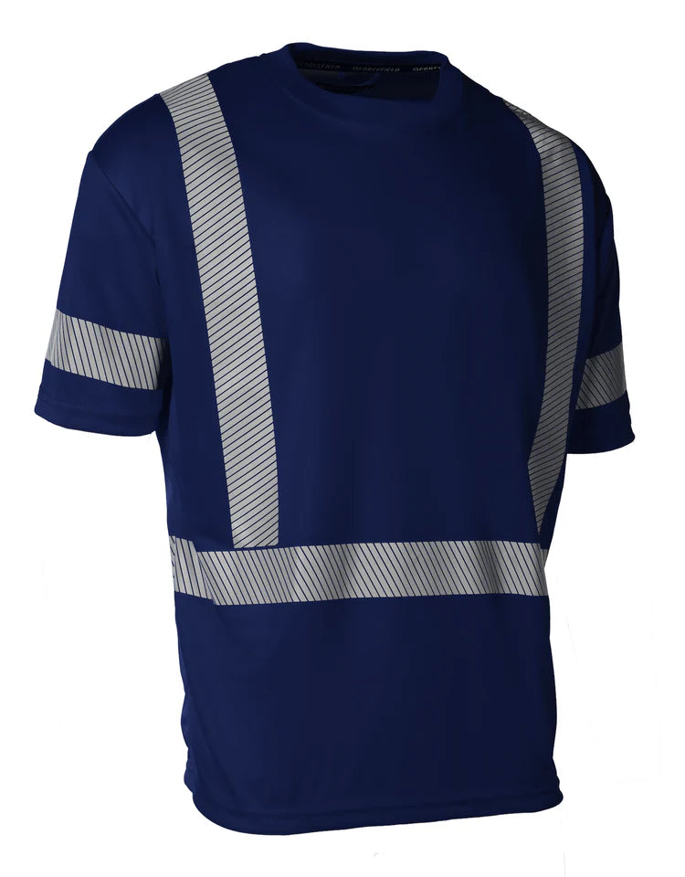 Hi Vis Crew Neck Short Sleeve Ultrasoft Technical Tee