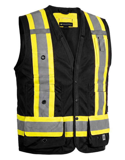 Forcefield Hi Vis Safety Surveyor's Vest