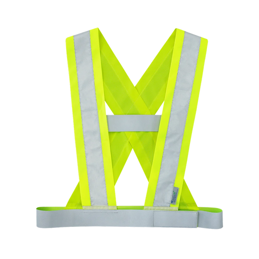 VIKING HI VIS LIME SAFETY SASH