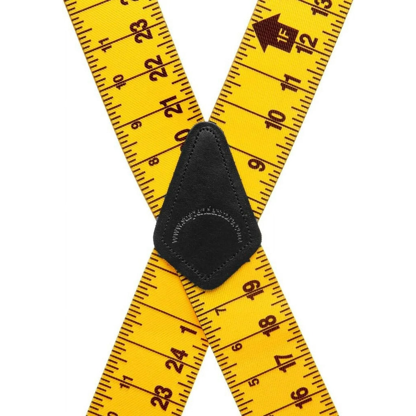SuspenderStore 2-Inch Elastic Tape Measure Suspenders
