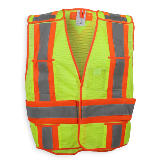 Big K 100% Polyester Soft Mesh Safety Vest (BK101)