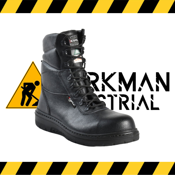 Side profile of the COFRA Road Paving & Asphalt 8" CSA Boot.
