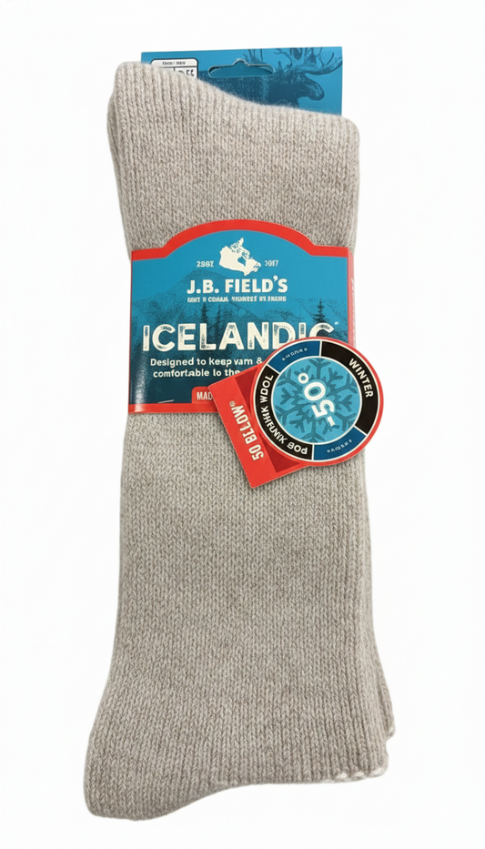J.B. Field's Icelandic -50 Below Wool Socks (Loose Top)