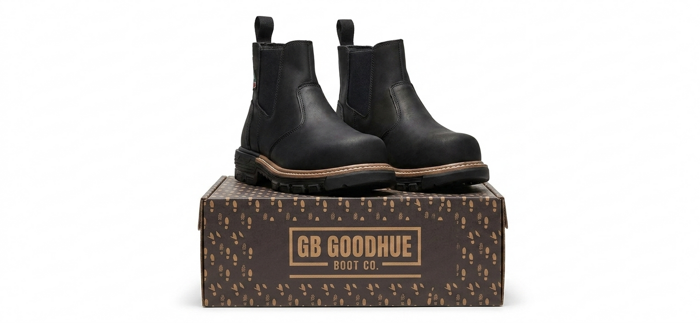 JB GOODHUE JAMES CSA SLIP  ON BOOTS