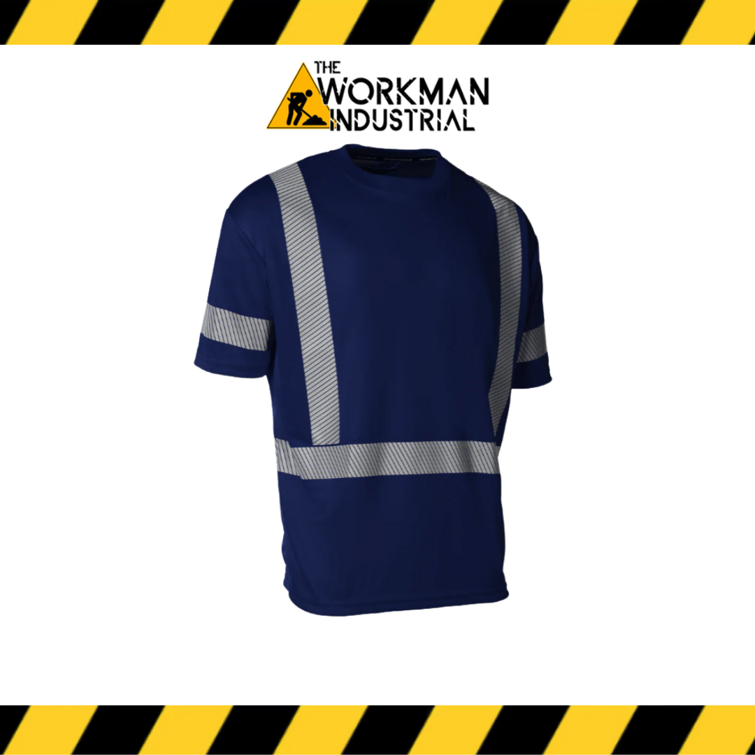 Hi Vis Crew Neck Short Sleeve Ultrasoft Technical Tee