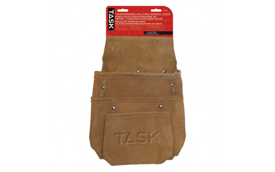 Task Tools Tradesperson's Nail and Tool Drywall Pouch