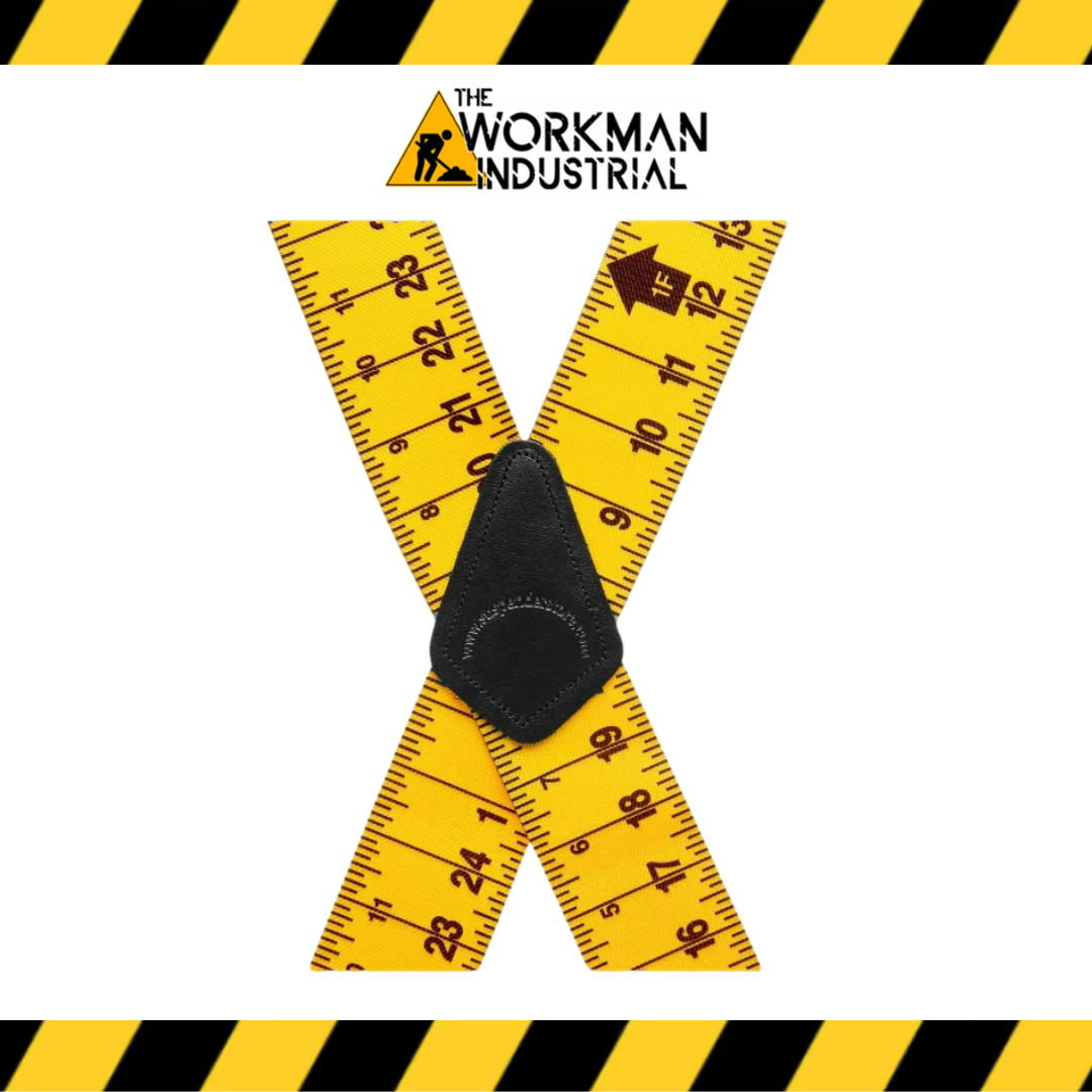 SuspenderStore 2-Inch Elastic Tape Measure Suspenders