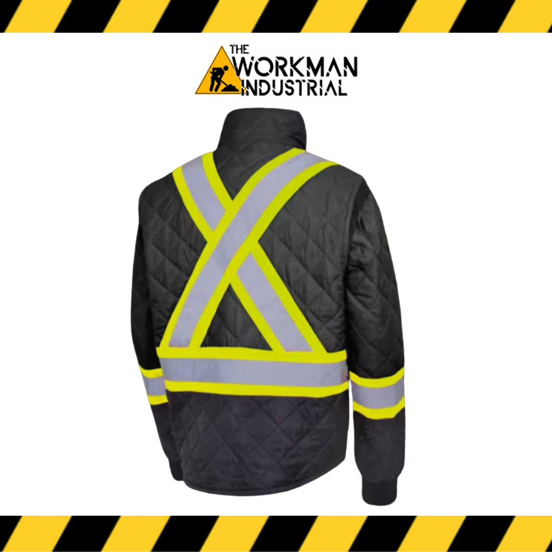 Pioneer Hi-Vis Quilted Freezer Jacket