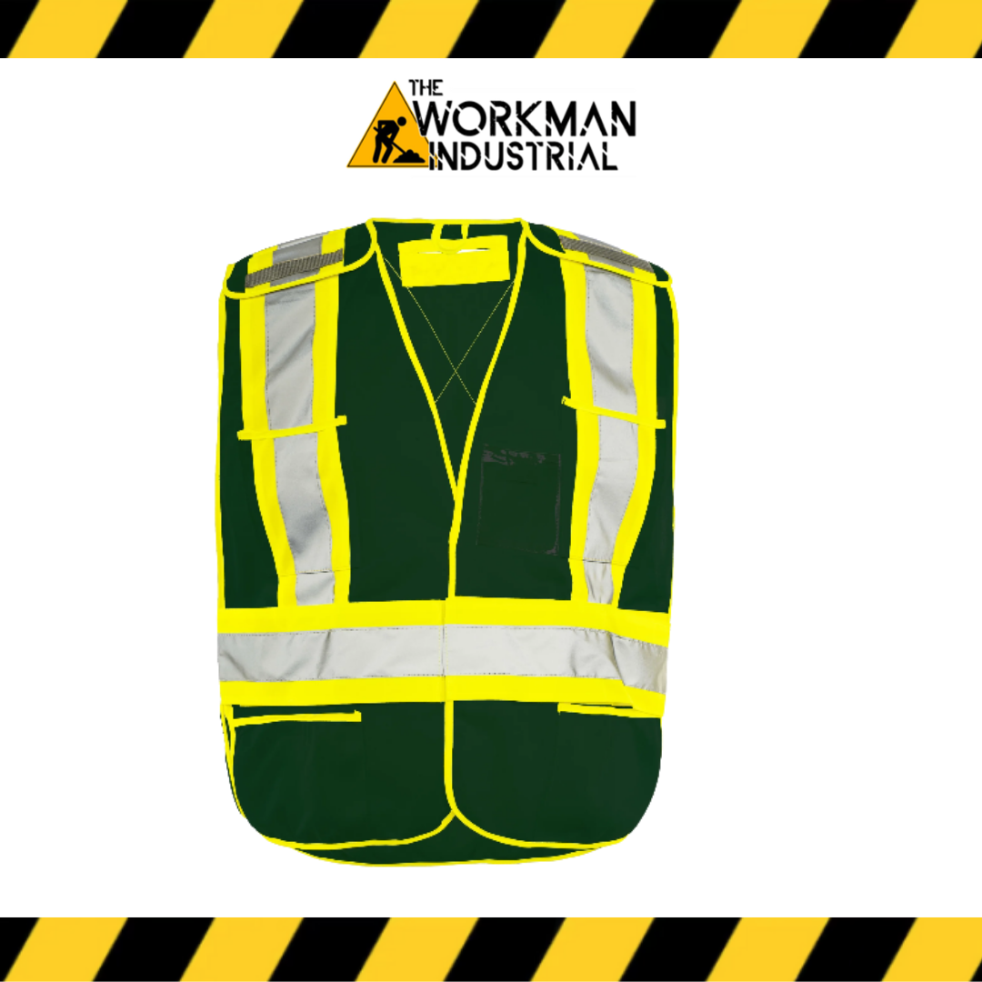 Ground Force Universal 5-Point Tearaway Traffic Vest
