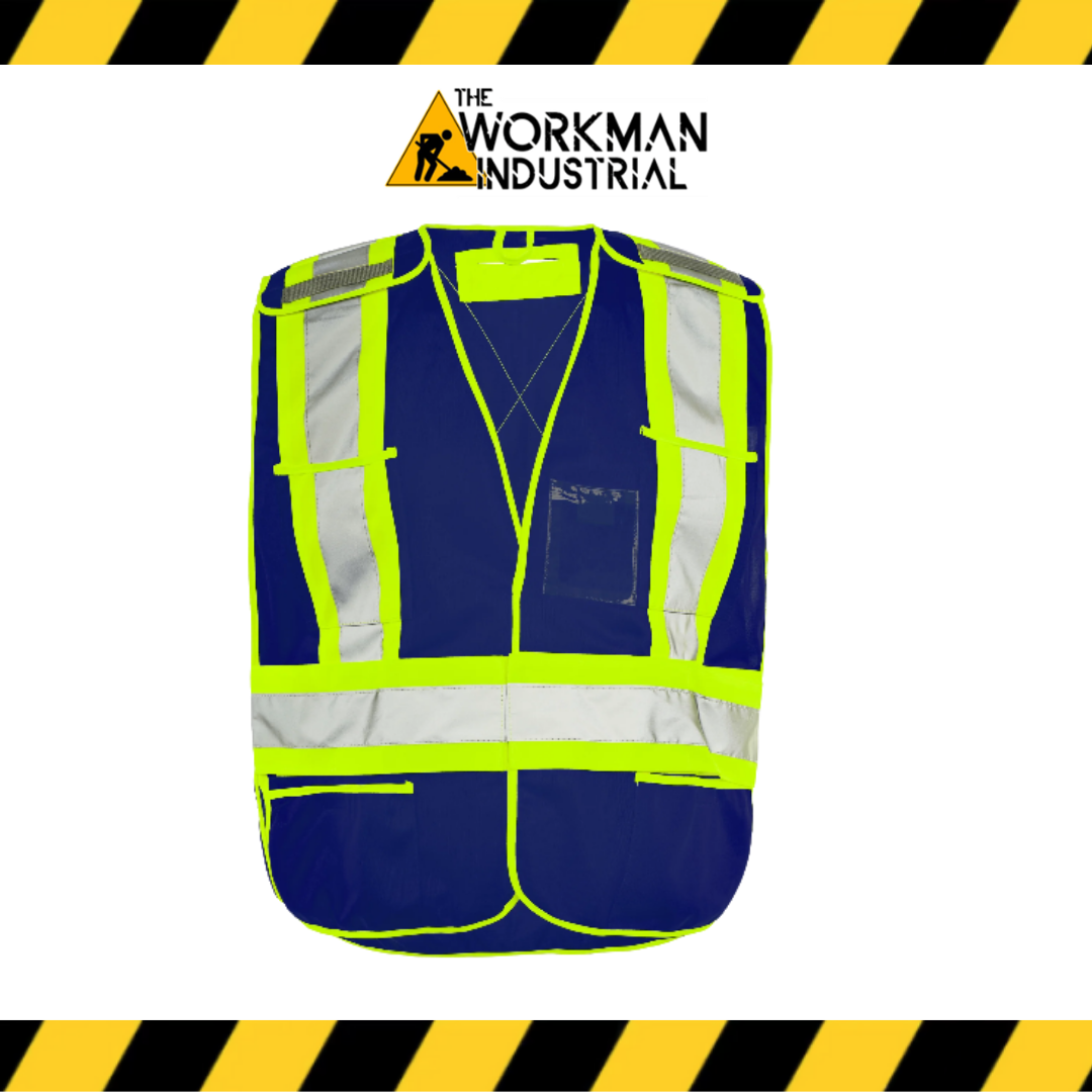 Ground Force Universal 5-Point Tearaway Traffic Vest