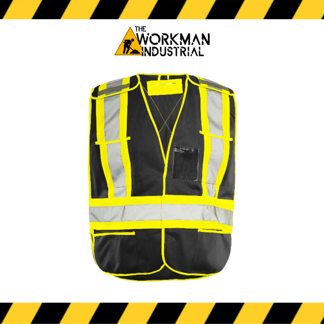 Ground Force Universal 5-Point Tearaway Traffic Vest