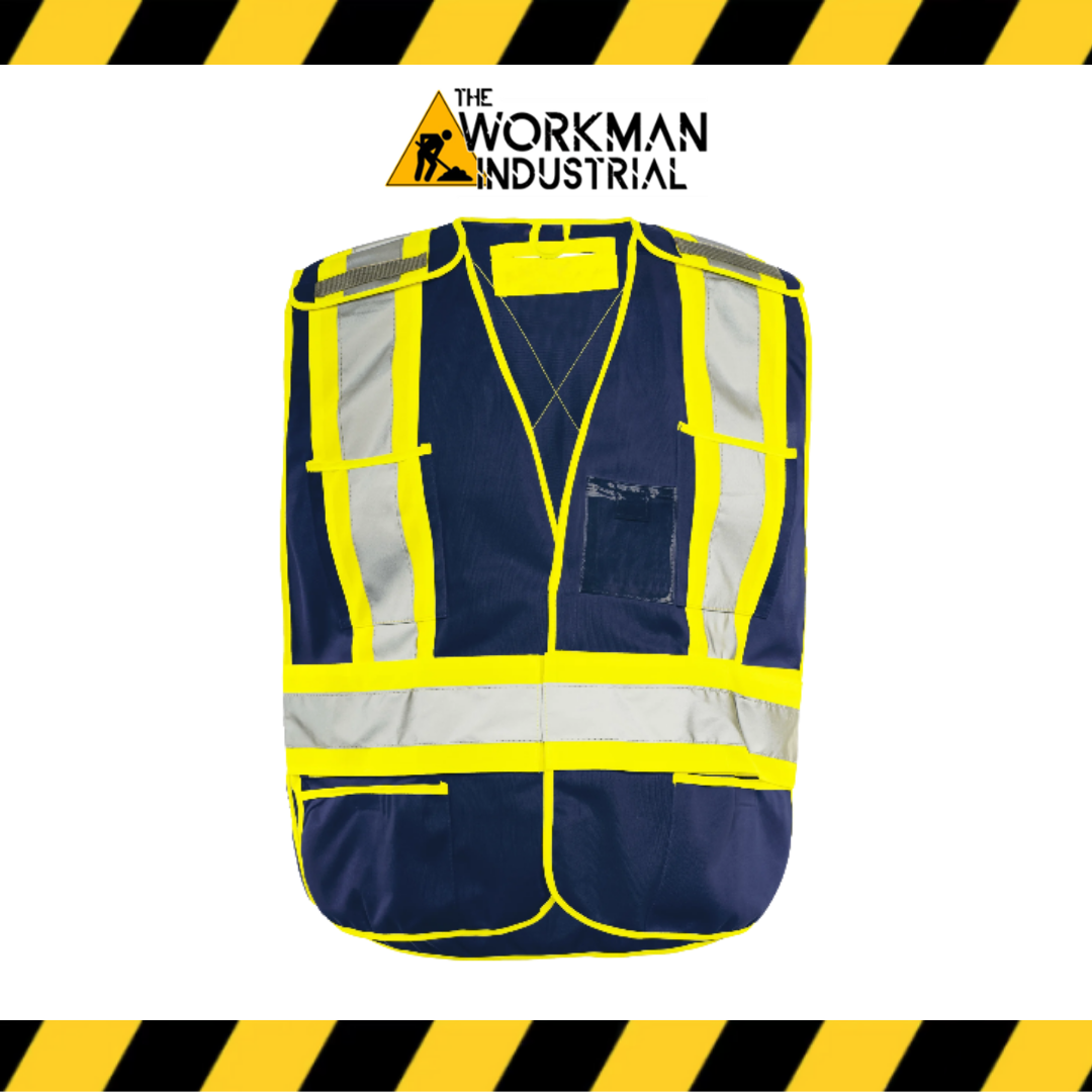 Ground Force Universal 5-Point Tearaway Traffic Vest