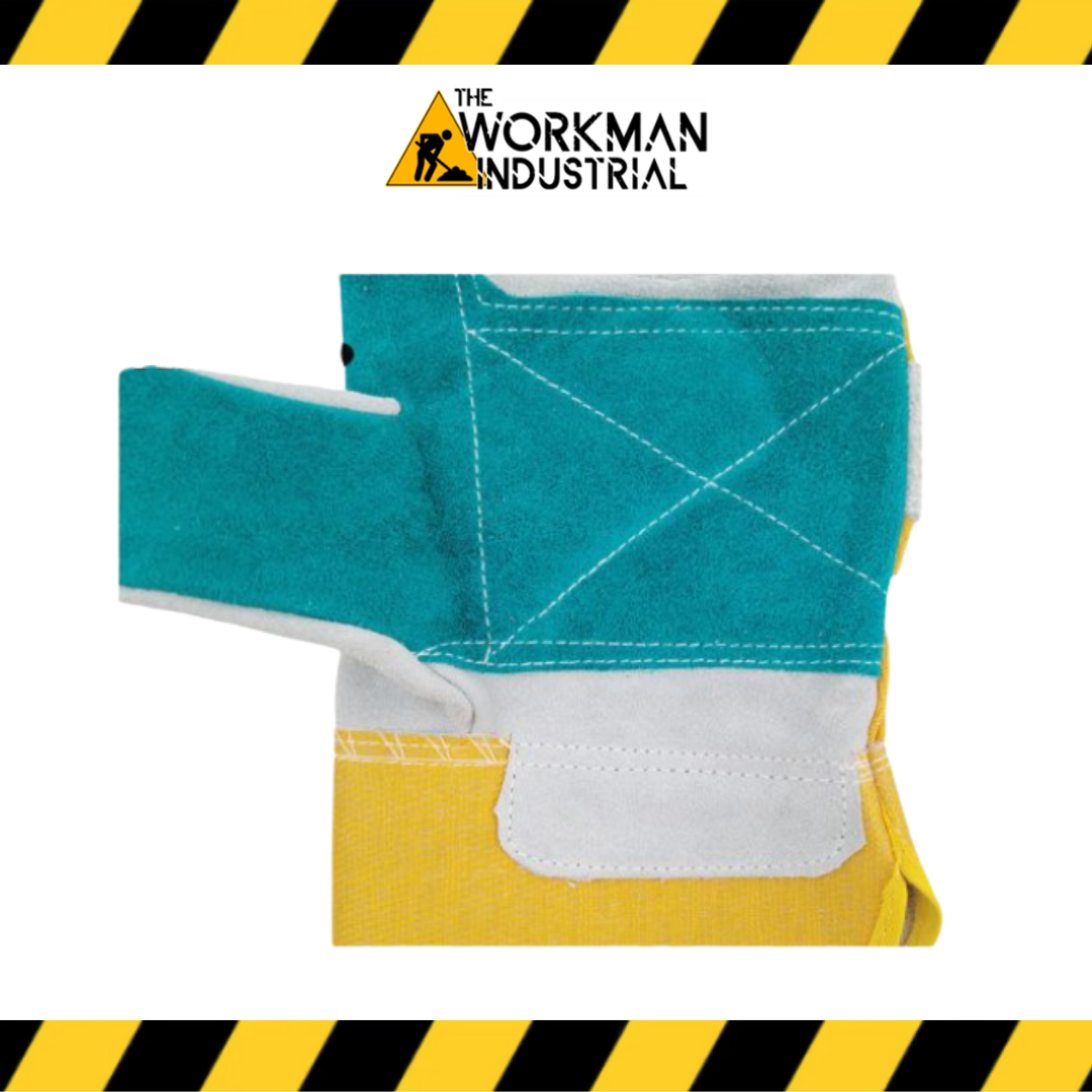Heavy Duty Double-Palm Leather Gloves