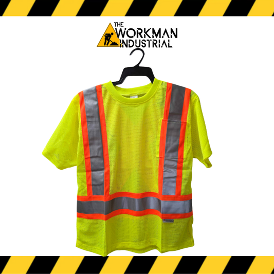 HI-VIS SHORT SLEEVE MESH SHIRT