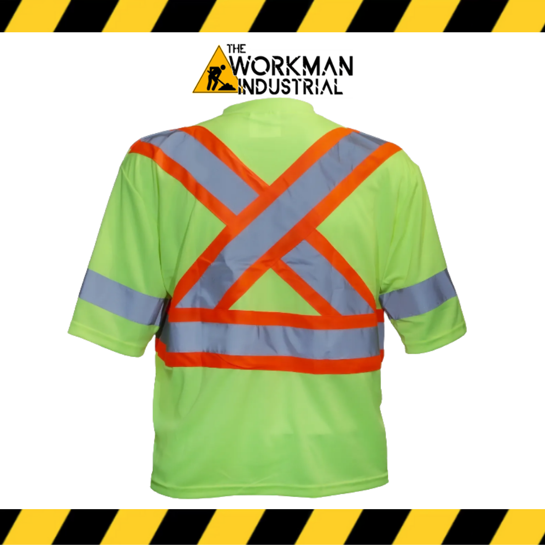 Big K Poly Wicking Lime T-Shirt