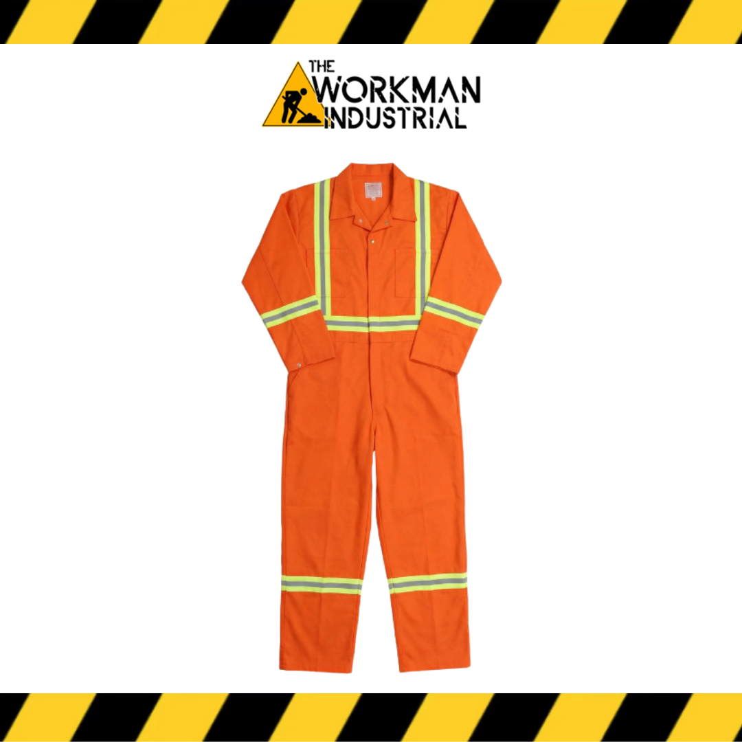 NomadPro Hi-Vis Poly/Cotton Coveralls