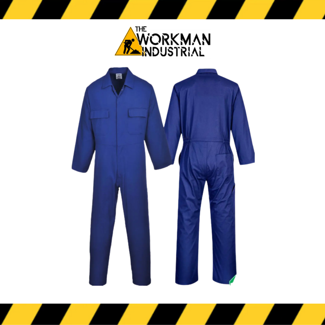 Portwest Euro Work 7oz Poly/Cotton Coverall (Non-FR)