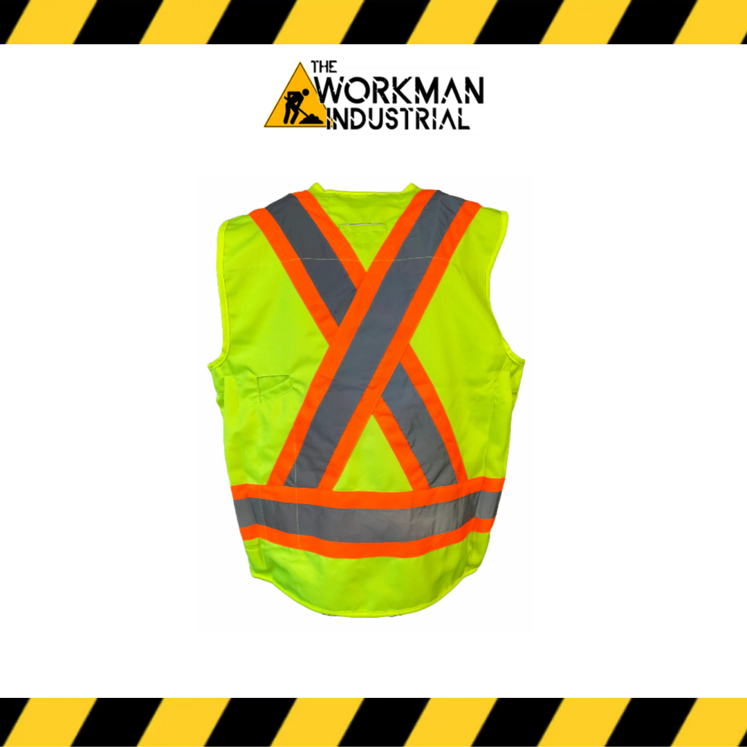 Excalibur Surveyor's Safety Vest with Reflective Tape