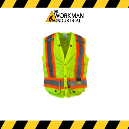 Excalibur Surveyor's Safety Vest with Reflective Tape