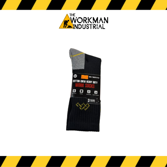 Cotton Crew Heavy Duty Work Socks