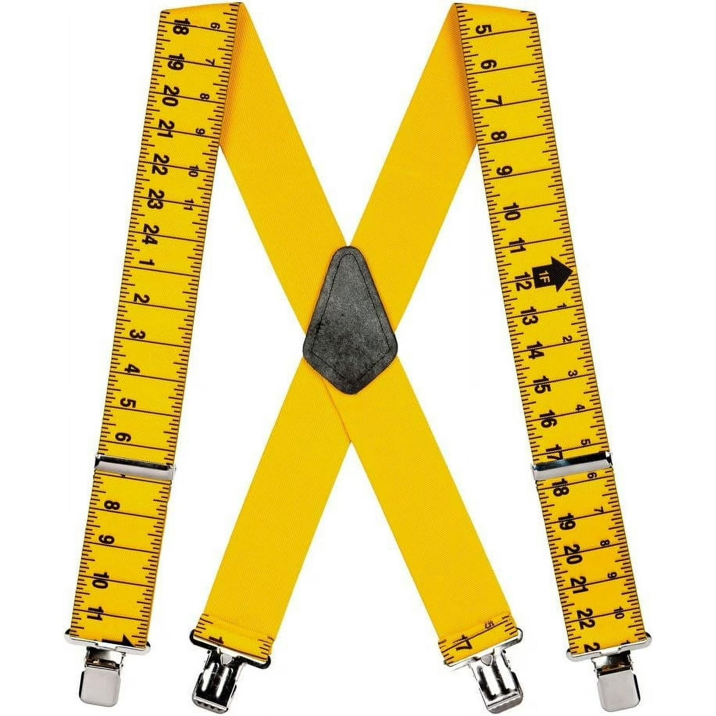 SuspenderStore 2-Inch Elastic Tape Measure Suspenders