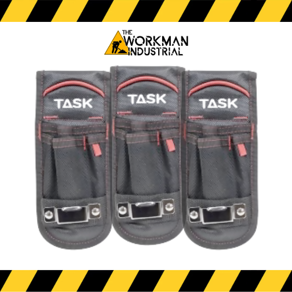 Task & Tools heavy-duty tool holder made from 1680D polyester.