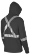 Pioneer Hi-Vis Bird's-Eye Safety Hoodie Shirt - Hi-Vis