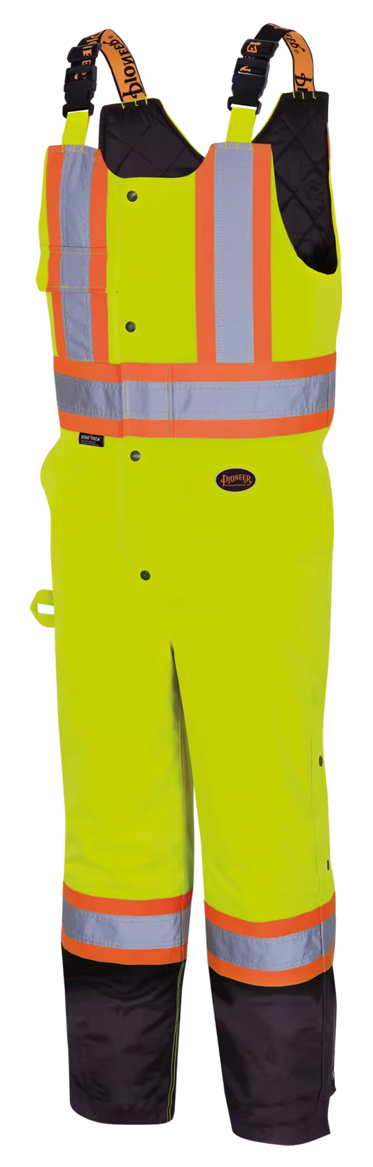 Pioneer Hi-Vis Quilted Safety Overalls
