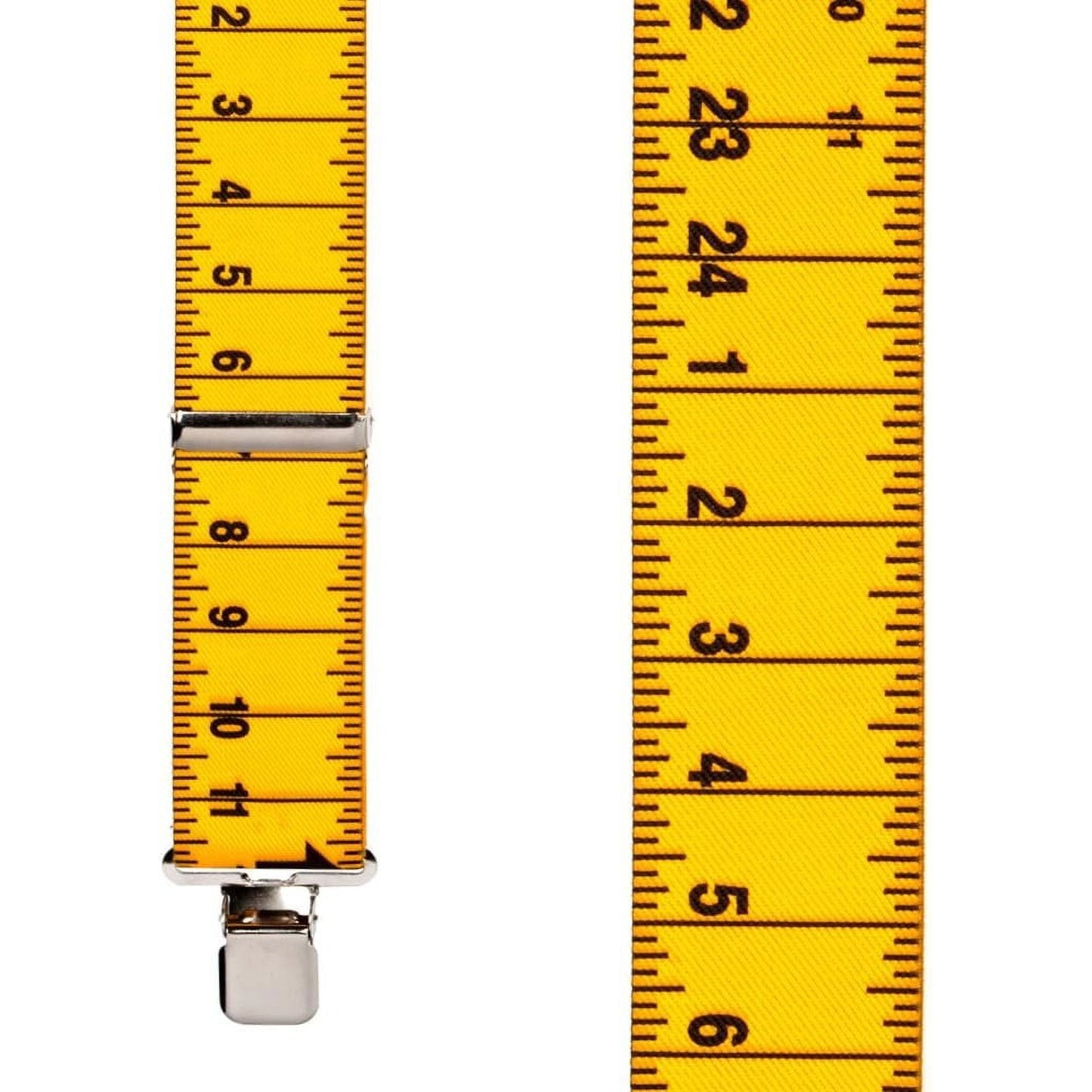 SuspenderStore 2-Inch Elastic Tape Measure Suspenders
