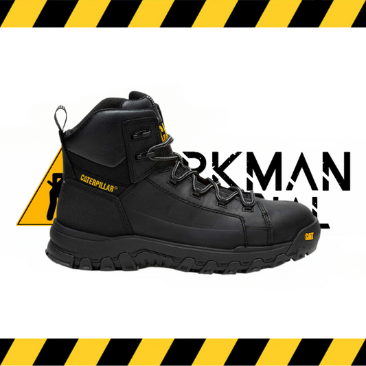CAT Threshold Rebound 6-inch waterproof composite toe work boot.
