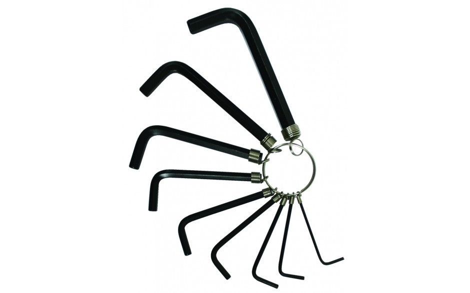 Task Tools 9-Piece SAE L-Type Hex Key Set